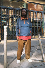 Lade das Bild in den Galerie-Viewer, Magenta Shaolin Half Zip Jacket Gr. L
