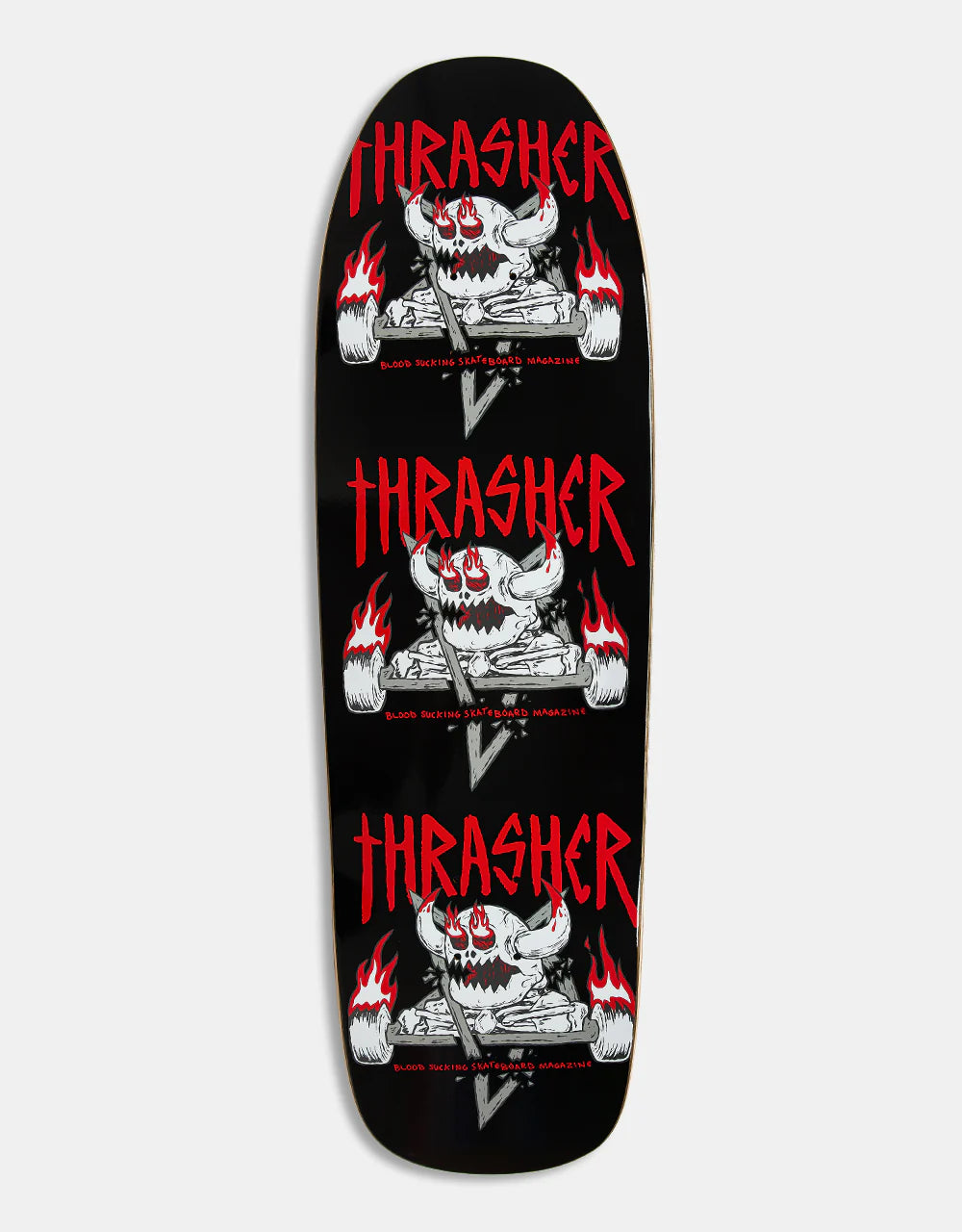 Thrasher x Toy Machine Monster-gram Shaped 9.5