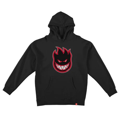 Spitfire Bighead Fill Hoodie Gr. L blk/red