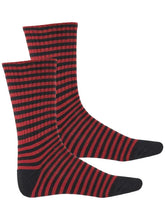 Lade das Bild in den Galerie-Viewer, Spitfire Bighead Stripe Socks blk/red
