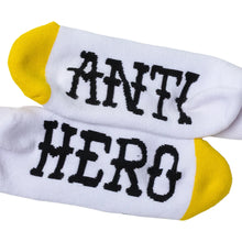 Lade das Bild in den Galerie-Viewer, Anti Hero Socks wht/blk/ylw
