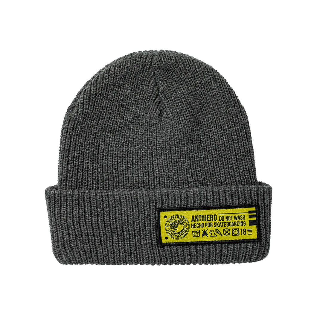 Anti Hero Beanie Hecho por skate gry