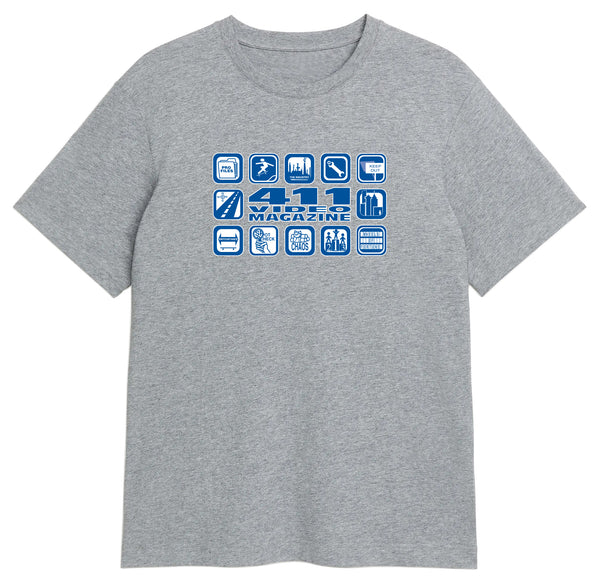 411VM Icons Tee Grey Gr. M