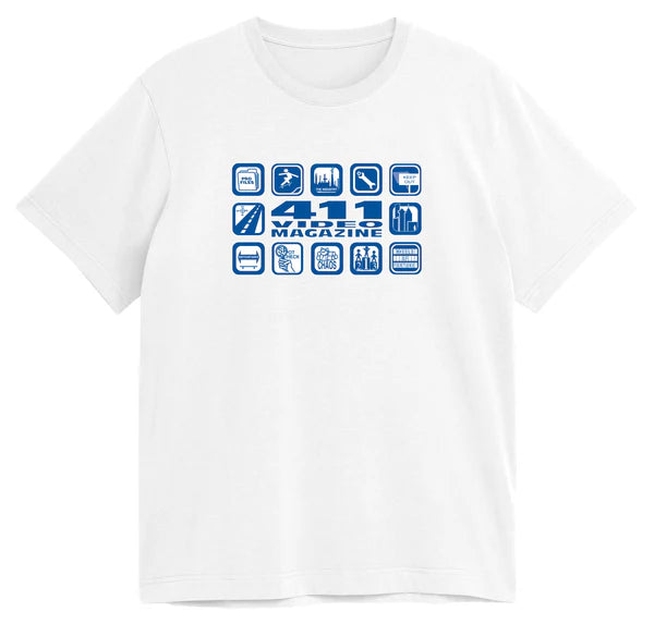 411VM Icons Tee White Gr. XL