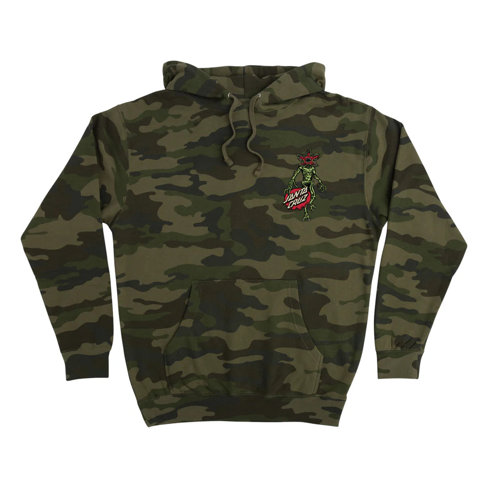 Santa Cruz x Stranger Things Demogorgon Dot Hoodie camo Gr. XXL