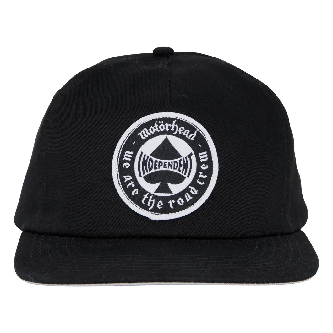 Independent Motorhead Spade Unstructured Cap blk