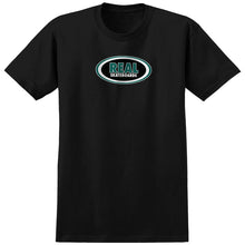 Lade das Bild in den Galerie-Viewer, Real Oval Logo Shirt Gr. M blk/green
