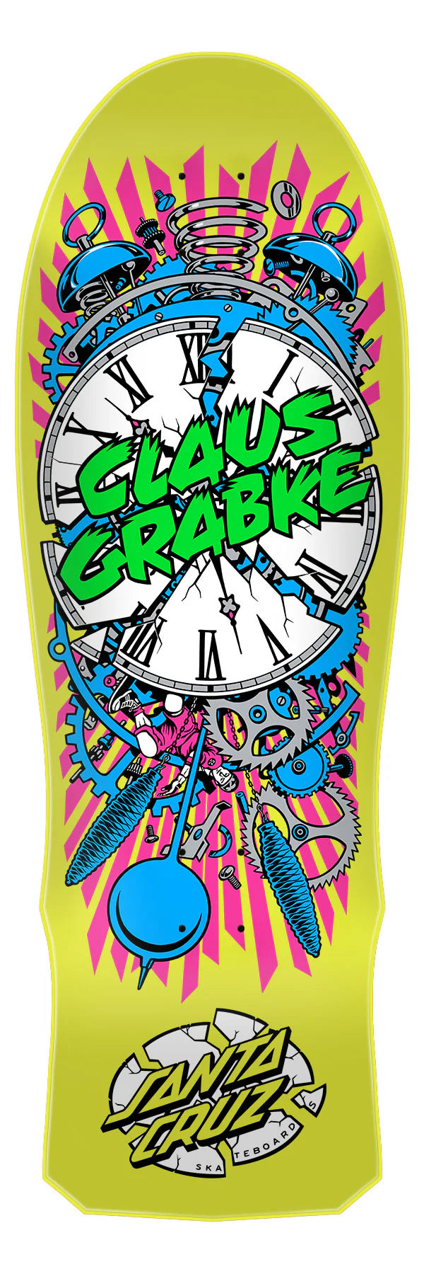 Santa Cruz Grabke Exploding Clock ReIssue 10.4