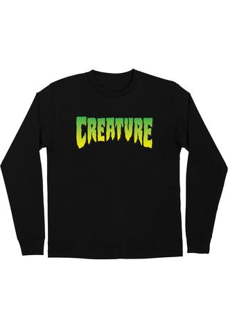 Creature Longsleeve Gr. M black