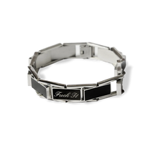 Lade das Bild in den Galerie-Viewer, Huf Fuck it Enamel Link Bracelet S/M
