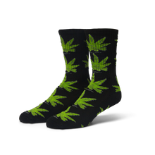 Lade das Bild in den Galerie-Viewer, Huf Green Buddy Socks blk
