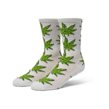 Lade das Bild in den Galerie-Viewer, Huf Green Buddy Socks wht
