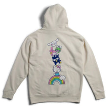 Lade das Bild in den Galerie-Viewer, Girl Hello Kitty Rainbow Stacked Hoodie Gr. M
