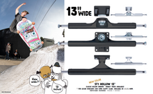 Lade das Bild in den Galerie-Viewer, Slappy Trucks ST1 Hollow black 13.0
