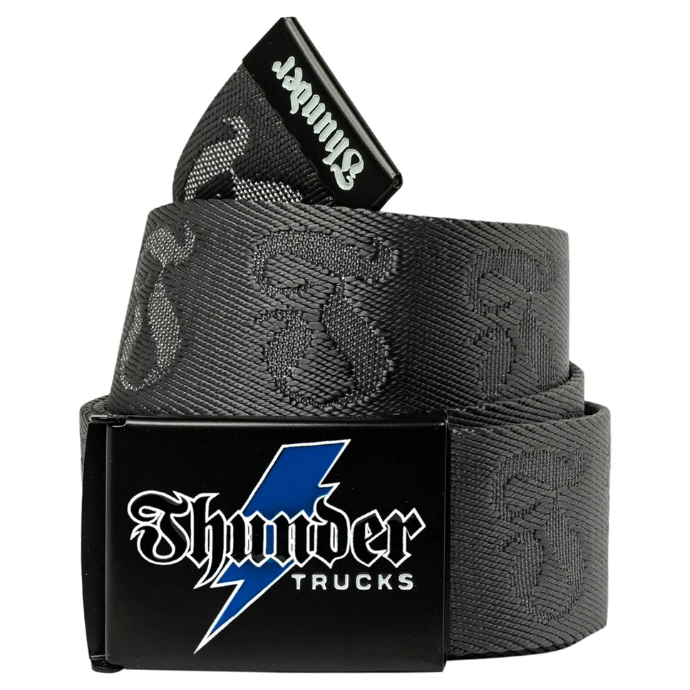 Thunder Bolt Script Jacquard