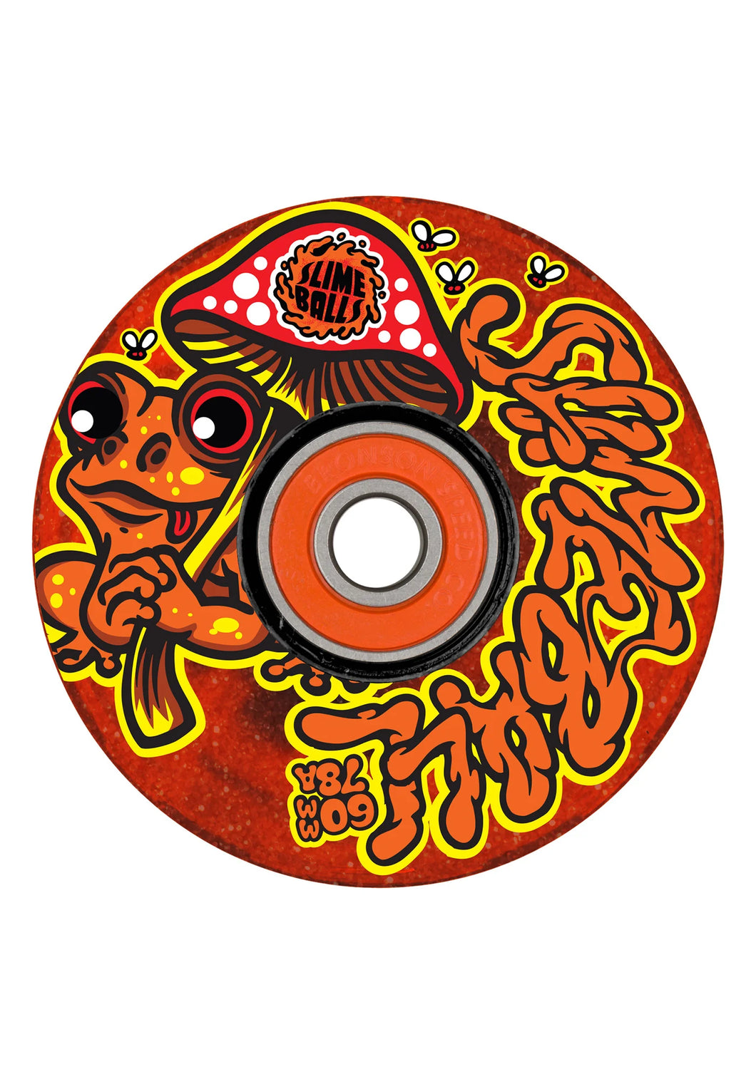 Slime Balls Frog Trips Light Ups 78A red 60mm