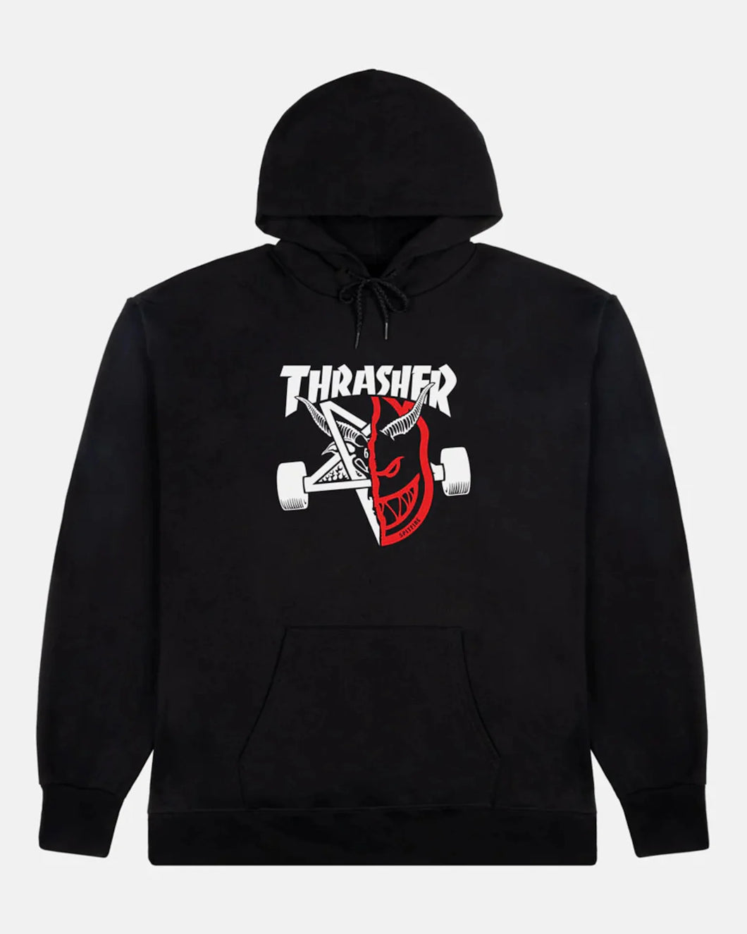 Thrasher x Spitfire Thrash & Burn Hoodie Gr. L