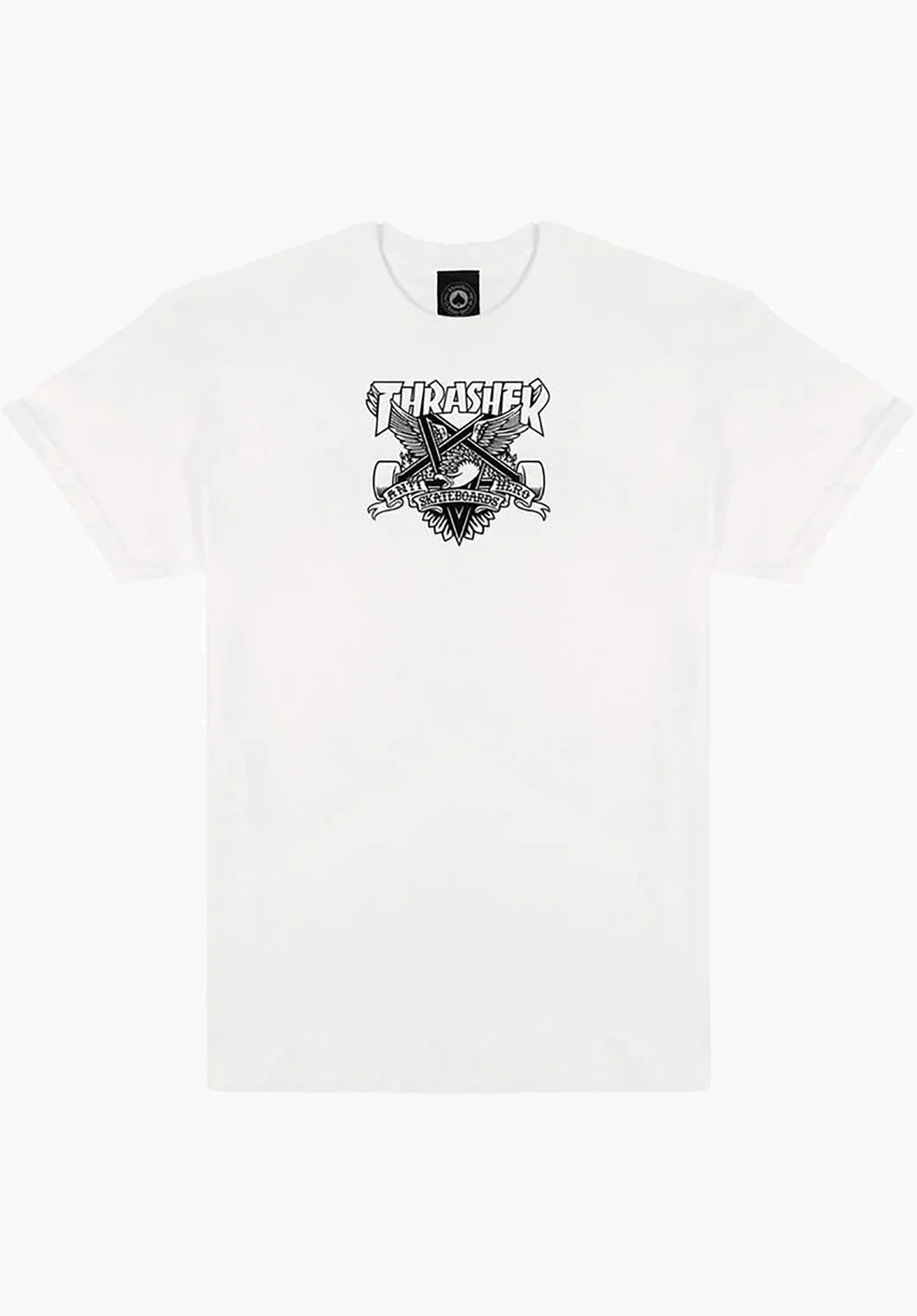 Thrasher x Anti Hero Eaglegram wht Gr. L