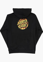Lade das Bild in den Galerie-Viewer, Thrasher x Santa Cruz Flame Dot Girl Hoodie Gr. S
