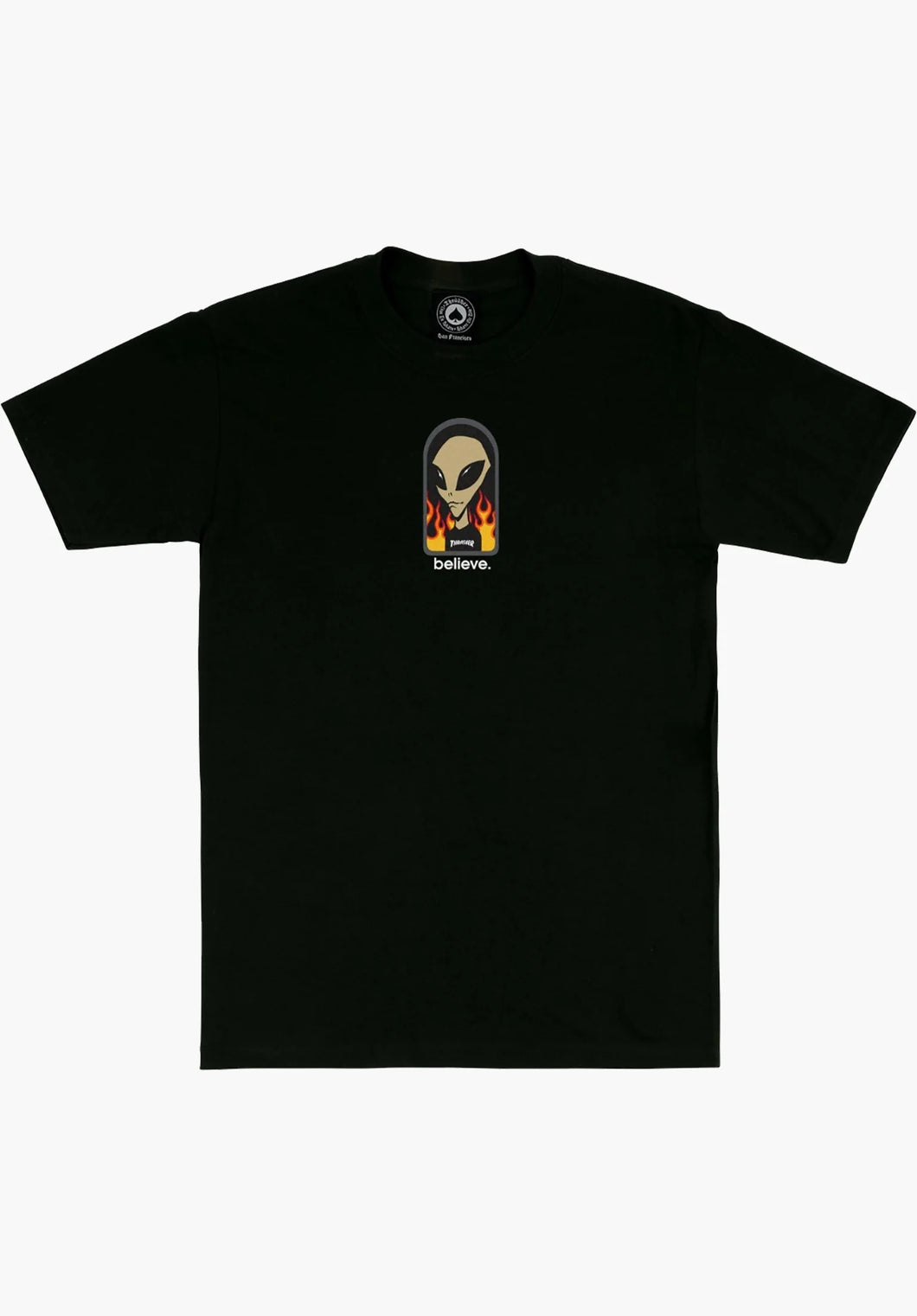 Thrasher x Alien Workshop Believe Shirt Gr. S