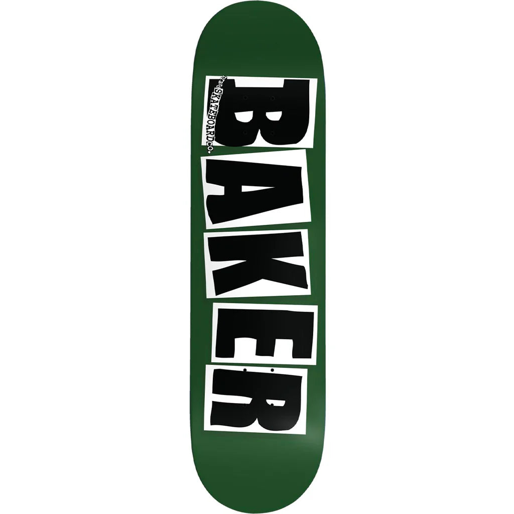 Baker Brand Logo Forest Green 7.88