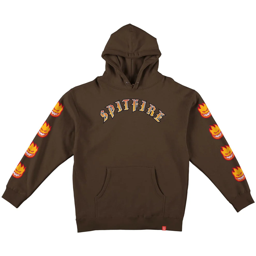 Spitfire Old E Bighead Fill Hoodie Gr. L
