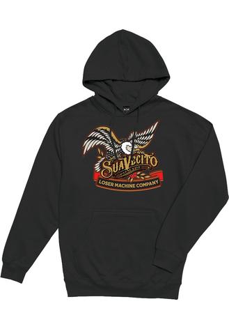 Loser Machine x Suavecito Cutlass Hoodie black Gr. S